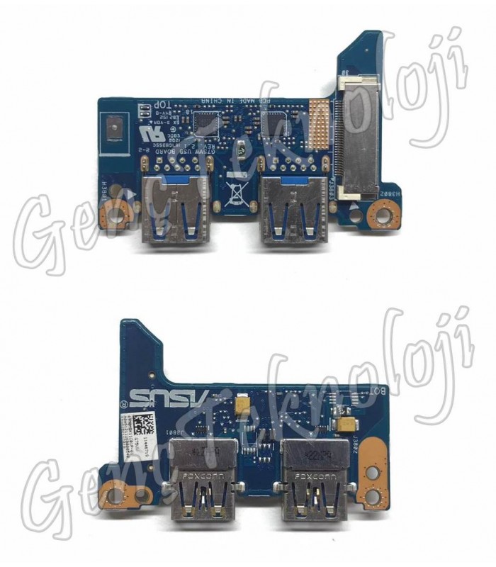 Asus G75VX, G75VW USB Board - Rev. 2.1