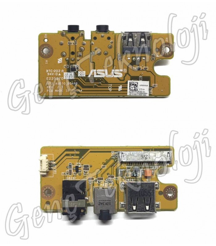 Asus G73J, G73JH, G73JW USB Audio Board - Rev. 2.1