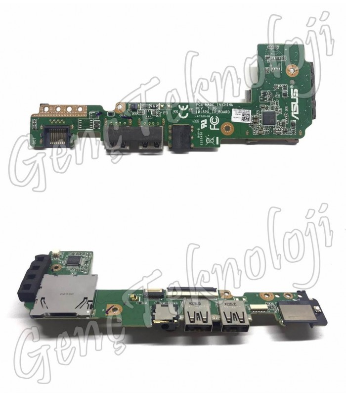 Asus 1015PX Audio LAN USB IO Board - Rev. 1.3G