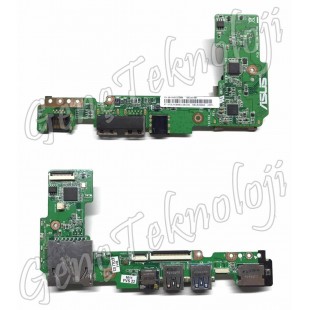 Asus 1015P, 1015PD, 1015PDG Audio LAN USB IO Board - Orijinal