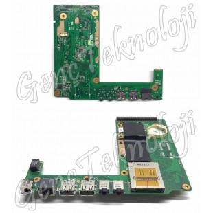 Asus 60-NWTIO1000 Power Jack USB IO Board - Rev. 2.0 - Versiyon 2 - Orijinal
