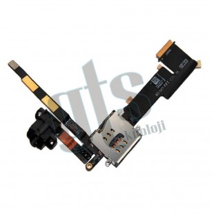 Apple ipad 2 A1395 A1396 A1397 Sim Kart Okuyucu Ses Soketi Audio Jack 821-1377-A